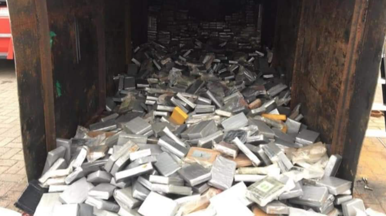 CANU sifting through over 50,000 scanner images from drug container shipment