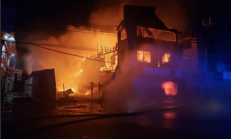 Regent Street store gutted by Sunday night fire