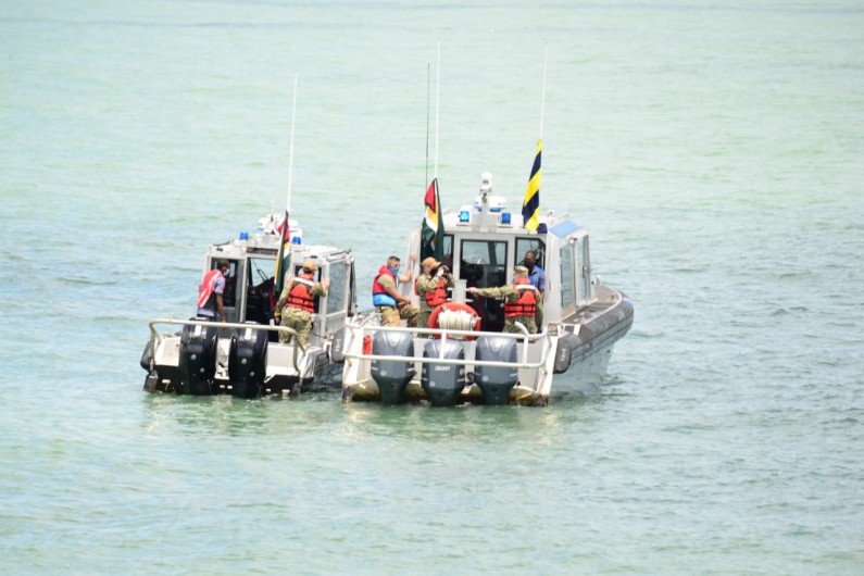 US Navy and Guyana Coast  Guard complete joint training exercise