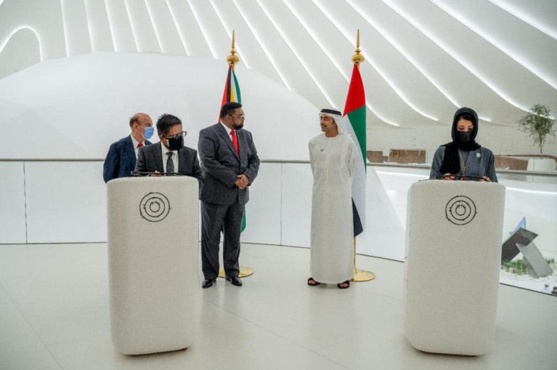 Guyana and UAE ink MoU to advance technical cooperation