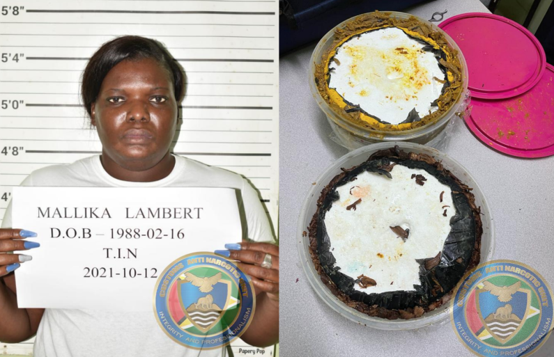Woman busted with cocaine in frozen curry and pepperpot