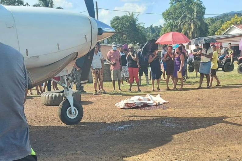 Kamarang man dies after running into propeller of plane just after landing