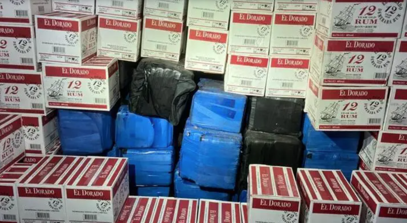 Cocaine placed in Guyana rum shipment outside of Guyana  -CANU