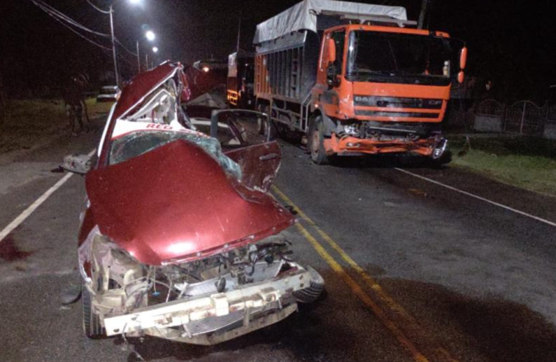 Two youths die in Corentyne accident after speeding driver loses control of car