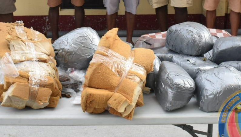 Driver and passengers held after $6 Million worth of marijuana found in bus