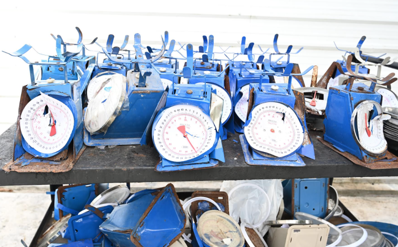 Unapproved scales among items seized from shops by GNBS