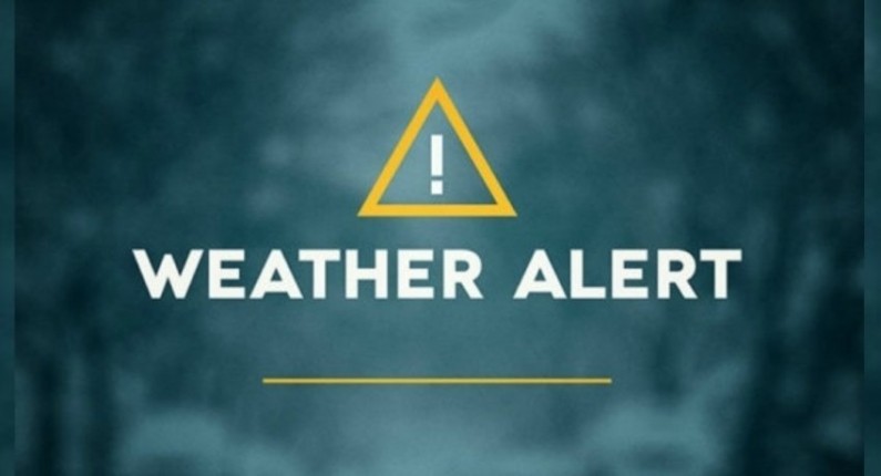 24-hr weather warning in effect