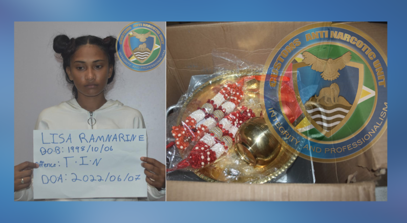 Woman arrested after cocaine found in religious items at shipping company