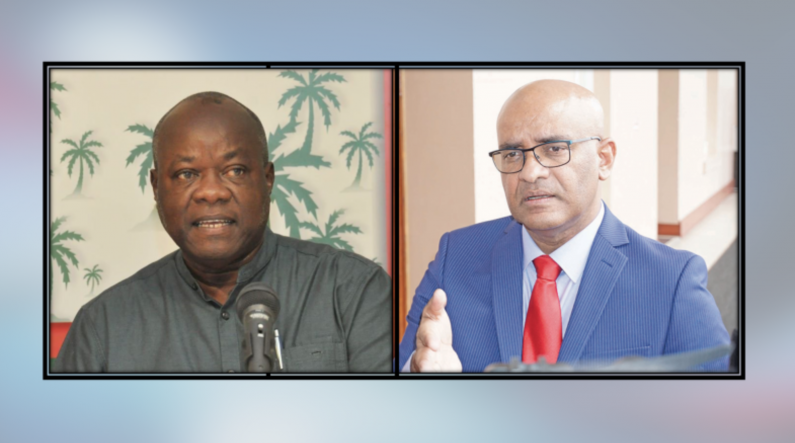 Norton calls on Jagdeo to step aside or be fired to allow impartial corruption probe