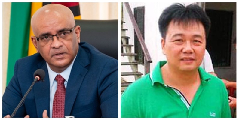 VP Jagdeo sues Chinese businessman Su Zhi Rong for $50M over bribery allegations