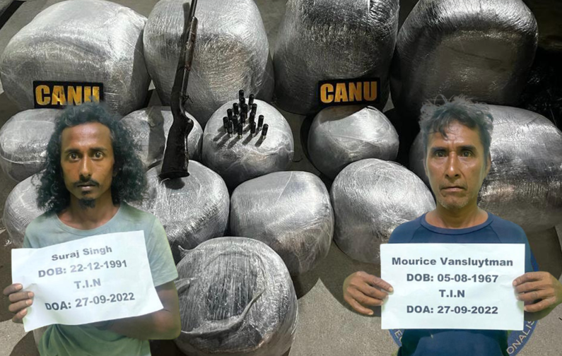 Berbice men busted with over 270 lbs of marijuana