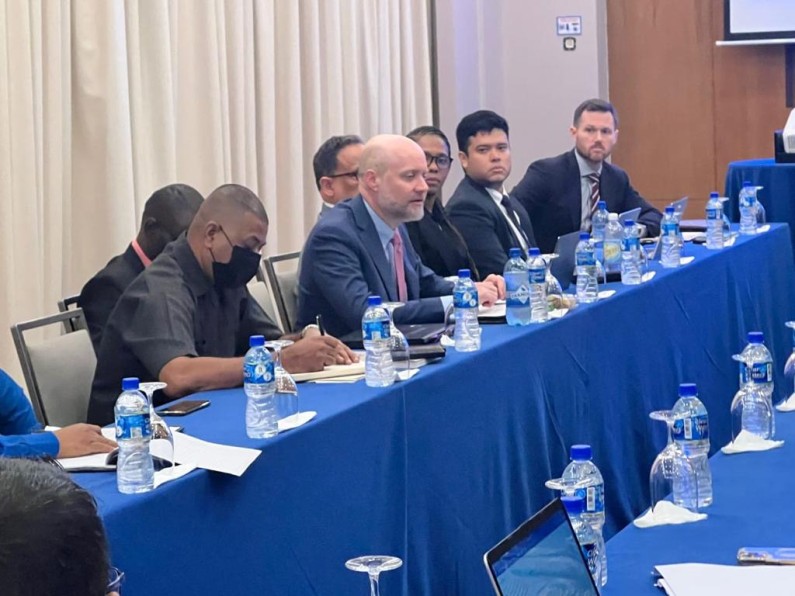 US Department of Justice officials and Guyana Govt. discuss cybersecurity solutions