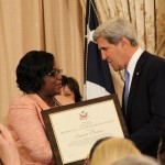 U.S honours Guyanese Simona Broomes as TiP Hero