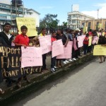 PPP youth group pickets National Assembly 