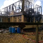 Section of West Bank school gutted by fire