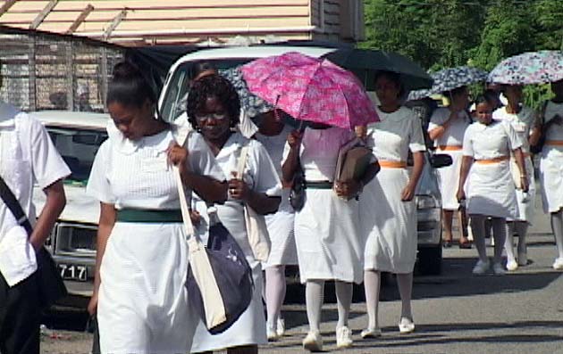 Georgetown Hospital nurses protest 5% increase - News Source Guyana