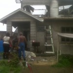 East Coast fire leaves family homeless 