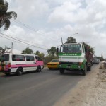 East Bank closed to heavy duty trucks during rush hour 