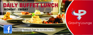 Gravity Lounge – Daily Menu