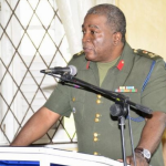 Brigadier Phillips briefs troops on GDF role following PPP attacks