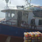 All crew members safe from cargo vessel that sank