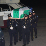 Body of slain Guyanese NYPD Officer arrives in Guyana for burial