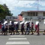 PPP pickets GECOM headquarters over concerns about local government elections