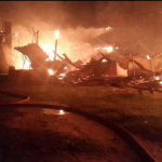 Fire destroys Liana Cane Furniture building in Plaisance