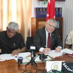 Canada gives more support to GECOM for LGE with CND$20,000 donation