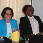 First Lady and Junior Natural Resources Minister team up to tackle human trafficking in mining areas.