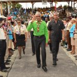 President Granger embraces youth development as Scouts gather for 14th Caribbean Cuboree