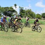 Jeffrey stars in 10-lap Mountain bike race