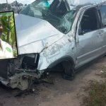 NAREI Crop Officer killed as vehicle topples on Linden/Soesdyke highway