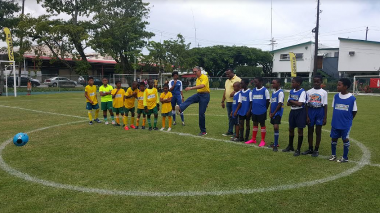 Goals galore as COURTS Pee Wee football gets underway - News Source Guyana