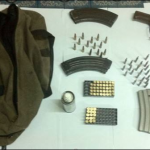 AK-47 and ammunition discovered behind wardrobe in Linden house