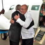 Guyana and Suriname Presidents discuss strengthening relations and bridging the Corentyne