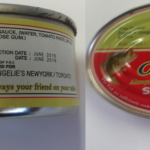 1700 cases of sardine from China refused entry for incorrect labelling date