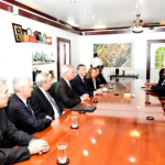 President meets with visiting Executives of ExxonMobil and makes clear Guyana’s commitment to Oil and Gas sector development