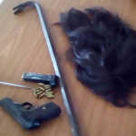 Police arrest five suspected bandits in Berbice with unlicensed firearm, wig, rope and crowbar