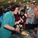 First Lady encourages youths to embrace science and technology more