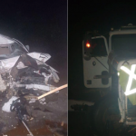 Driver dies as speeding car slams into door of parked truck along Linden/Soesdyke Highway
