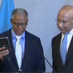 New President of Caribbean Court of Justice takes Oath of Office
