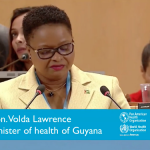 Guyana’s Public Health Minister to serve on WHO Executive Board