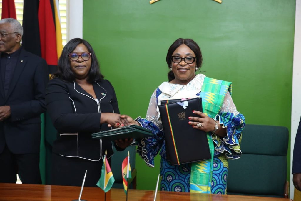 Guyana and Ghana sign visa-free travel agreement; Ghana interested in ...