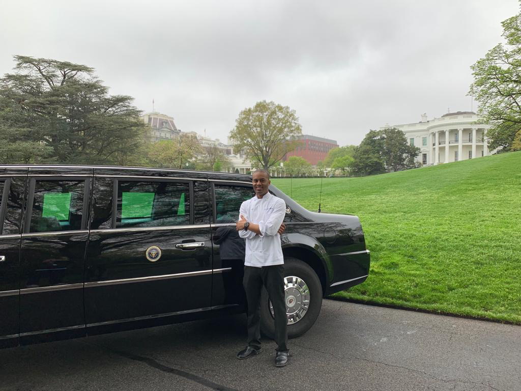 #Guyanese Chef Creating A Stir At The White House