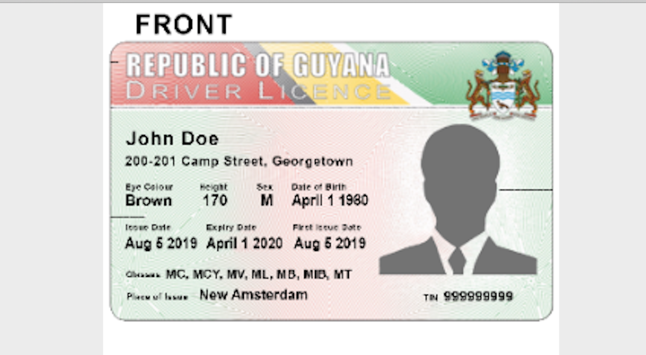 New Driver's License to be launched before Christmas News Source Guyana