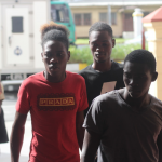 Three remanded to jail over murder of Essequibo newspaper vendor