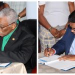 Political Parties sign GECOM Code of Conduct for Elections