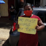 Moruca residents stage protest against COVID-19 community lockdown