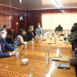 ABCE Diplomats meet with GDF Top Brass